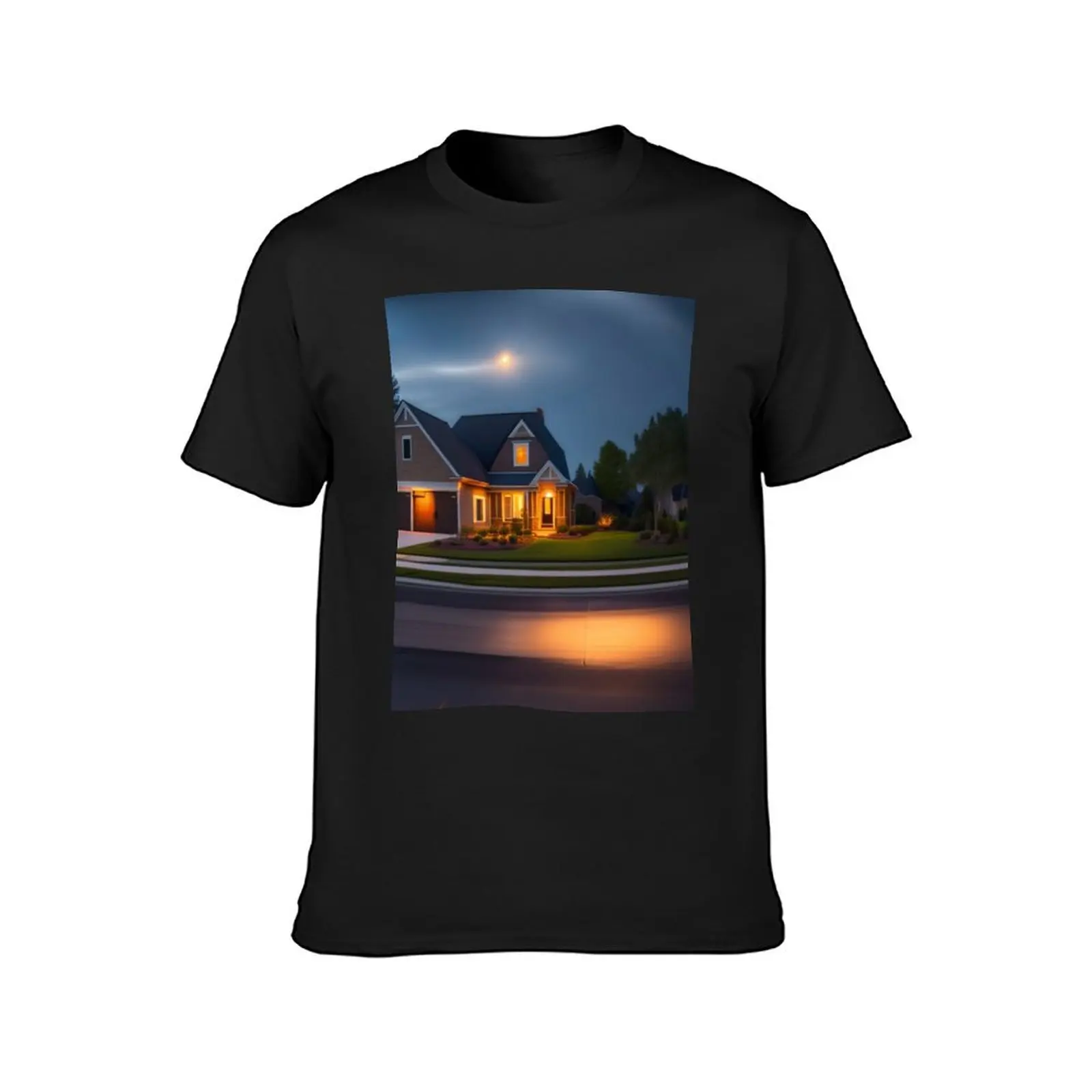 McCauley Home Concept Art T-Shirt aesthetic clothes anime clothes men t shirt