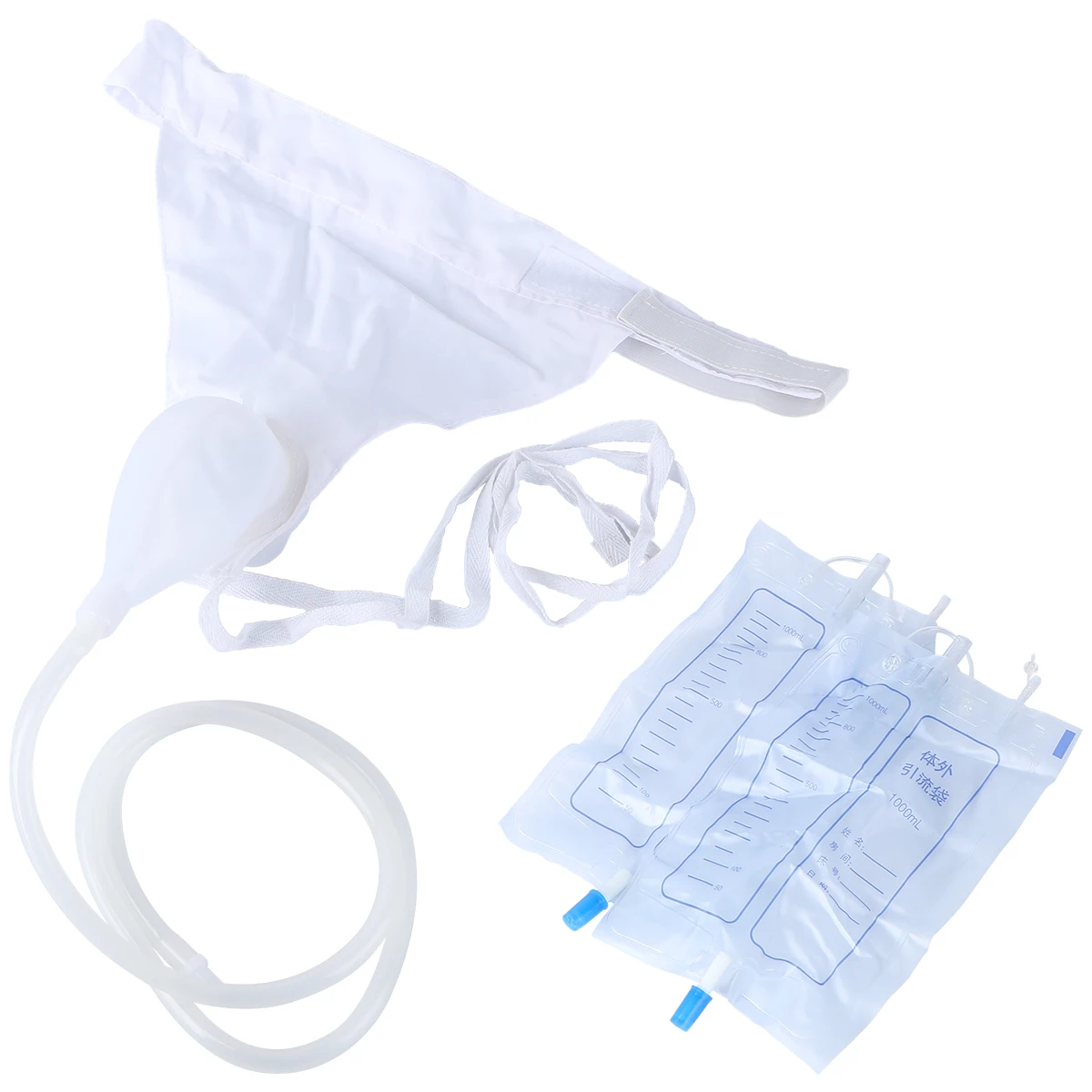 

Silicone Urinal Funnel Non Toxic Portable White Travel Elderly Outdoor Camping Pee Bottle Urination Chamber Pot