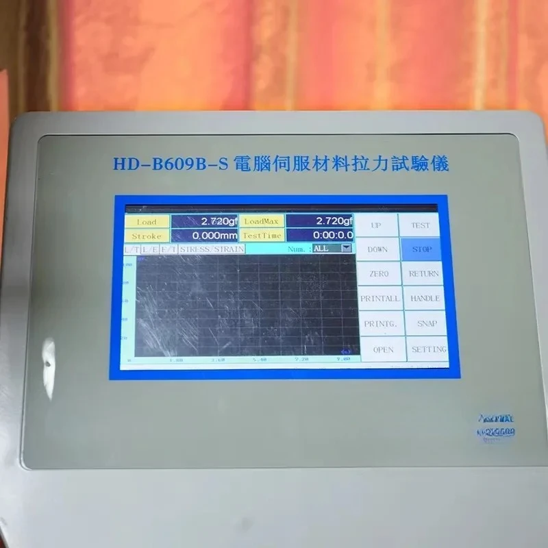 Macchina per prove di trazione estensometro universale per controllo computer desktop