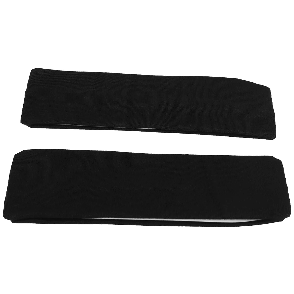 FZFZ 2 stks mode vrouwen katoen yoga haarband sport zweet dame hoofdband populaire vrouwen haaraccessoires zwart