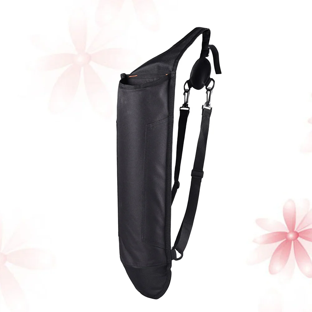 

Oxford Fabric Arrow Single Shoulder Large Capacity Adjustable Buckle Outdoor Hunting Archery Arrow Holder Carry Bag Black