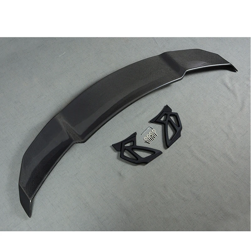 V Style Track GT Carbon Fiber Rear Trunk Roof Lip Universal Spoiler Wing Fit For Mazda 6 Atenza 2015 - UP