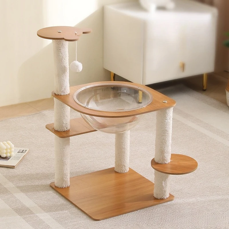 

Hot Sale Multi Layer Cat Climbing Rack Multifunctional Cat Rack Wear-resistant Scratch Resistant Safe Pet Cat Entertainment Rack