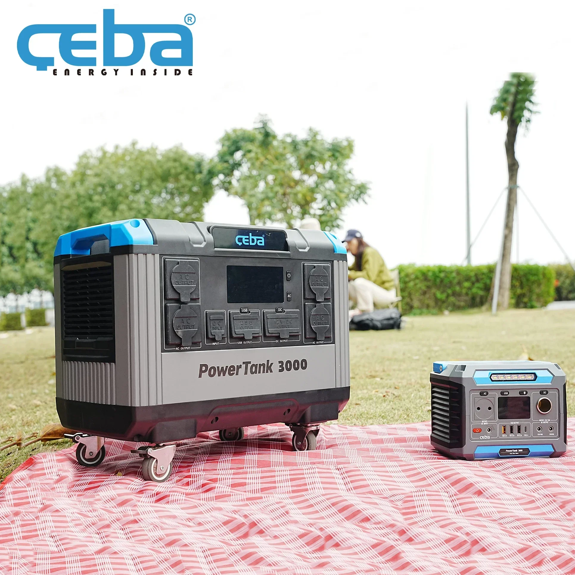 Outdoor Big Size 500W 600W 1000W 2400W Camping Emergency Home Portable Solar Power Station Portable Power