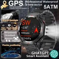 2025 New For HUAWEI GPS Smart Watch Men 5ATM IP69K Waterproof Smart Watches Compass Altimeter Barometric 1.39'' AMOLED Bracelet