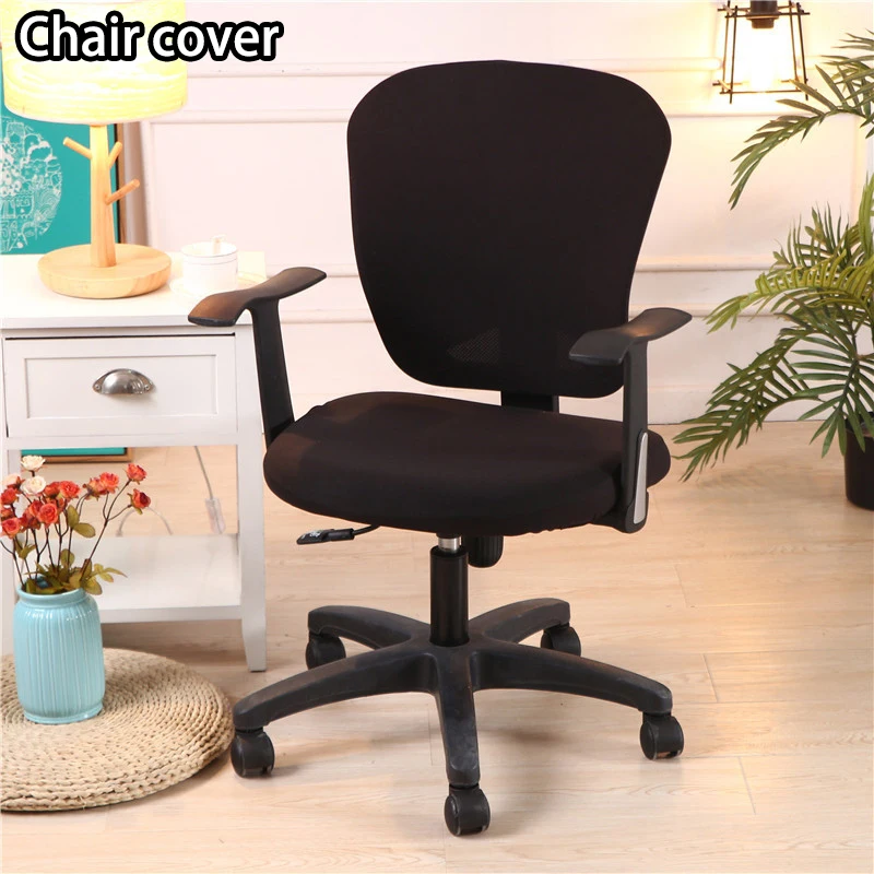 Soft Spandex Swivel Chair Cover Set Wedding Banquets Party Dining Room Seat Decor Table And Sofa Linens Stretchable