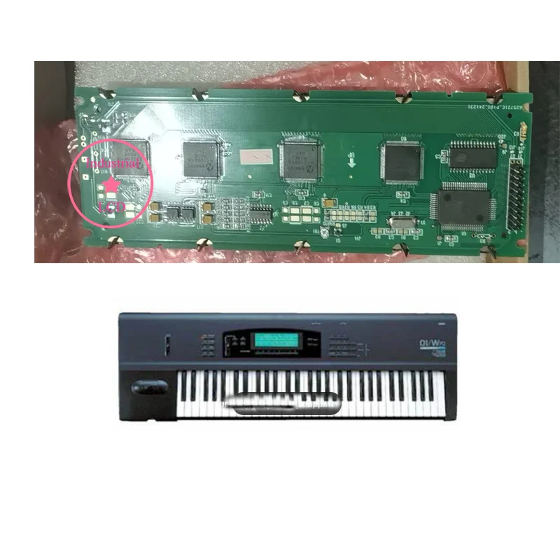 

Совместимые запасные части панели ЖК-экрана для Korg Wavestation A/D 01W FD O1/W 01W Wavestation DIsplay