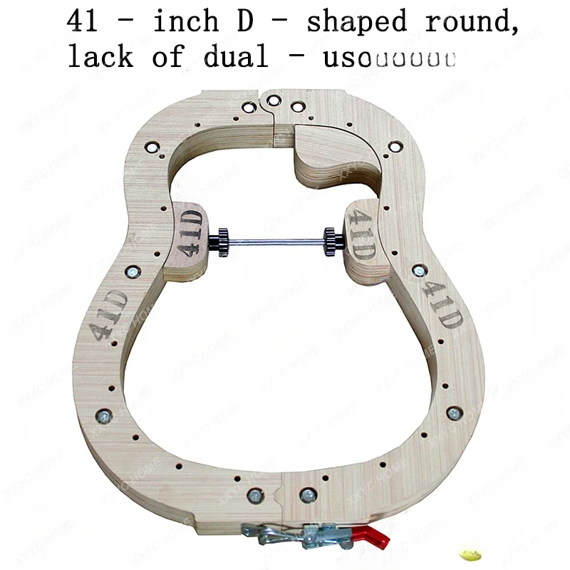 Dタイプの厚さのアコースティックギターアセンブリ金型、41インチ、デュアルユース、フォークポップ、金型、DIY素材