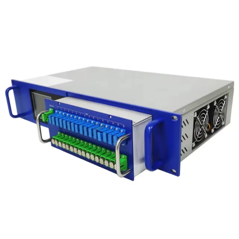 

2026Large Screen EDFA 10G XGS-PON GPON 1550nm Satellite TV & CATV Cable TV Combiner in 8/16/32 Ports 22dBm 23dBm Dual Inputs