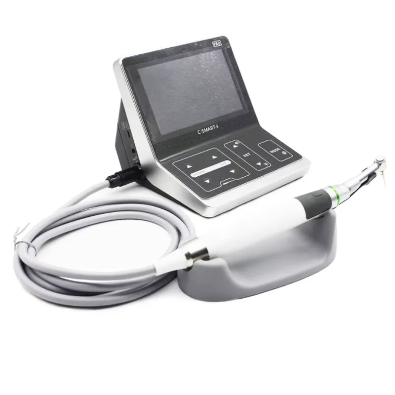 

C-Smart-I Pro Endo Motor With LED Light and Apex Locator/Root canal Endomotor Rotary Files 16:1 Contra Angle