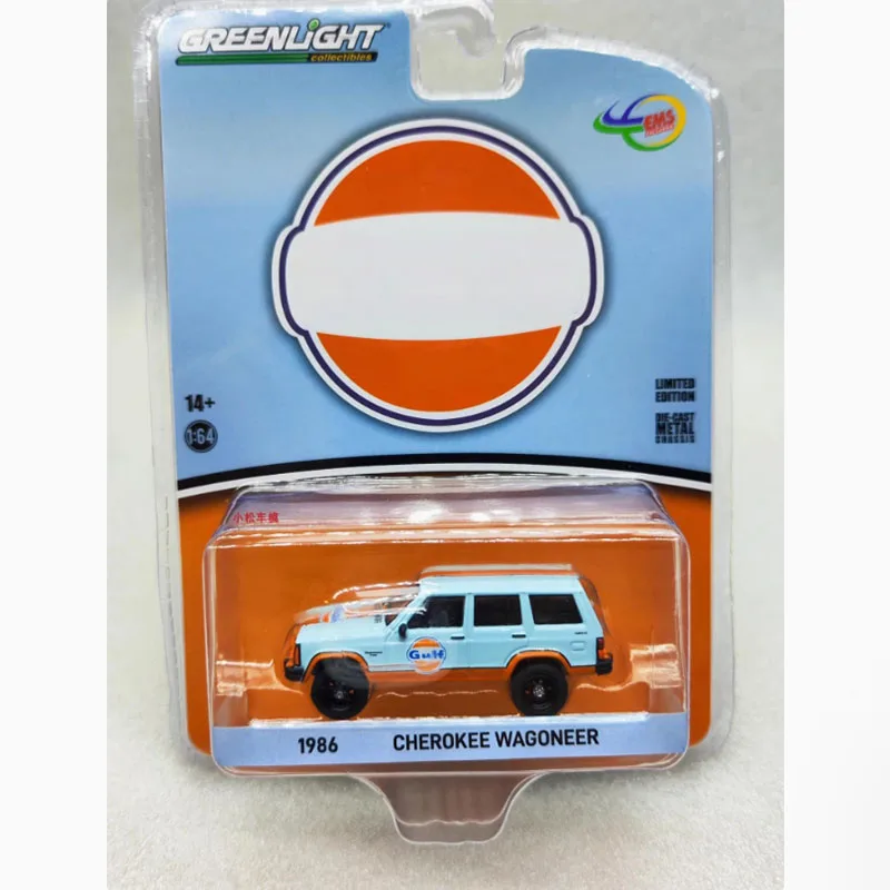 

Литой под давлением Greenlight, масштаб 1:64, Cherokee's 51523, имитация сплава, модель автомобиля, статическая коллекция, украшенные праздничные подарки, игрушки