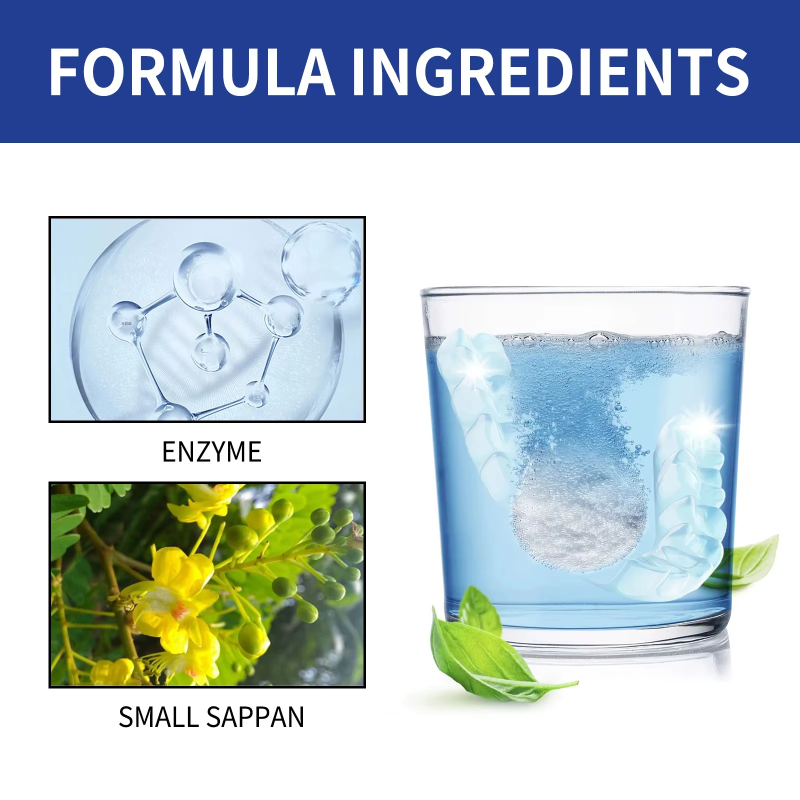 300/200/100 قطعة أقراص تنظيف الأسنان إزالة الرائحة القوية تنظيف الفم التجنيب الأنظف أليجنر الفم الحرس الليلي التطهير