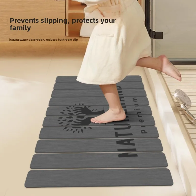 

Коврик для прихожей Batoom Mat Dia, впитывающий грязь, нескользящий, складной, для входа, декор для дома, скандинавский стиль, мультяшный дизайн