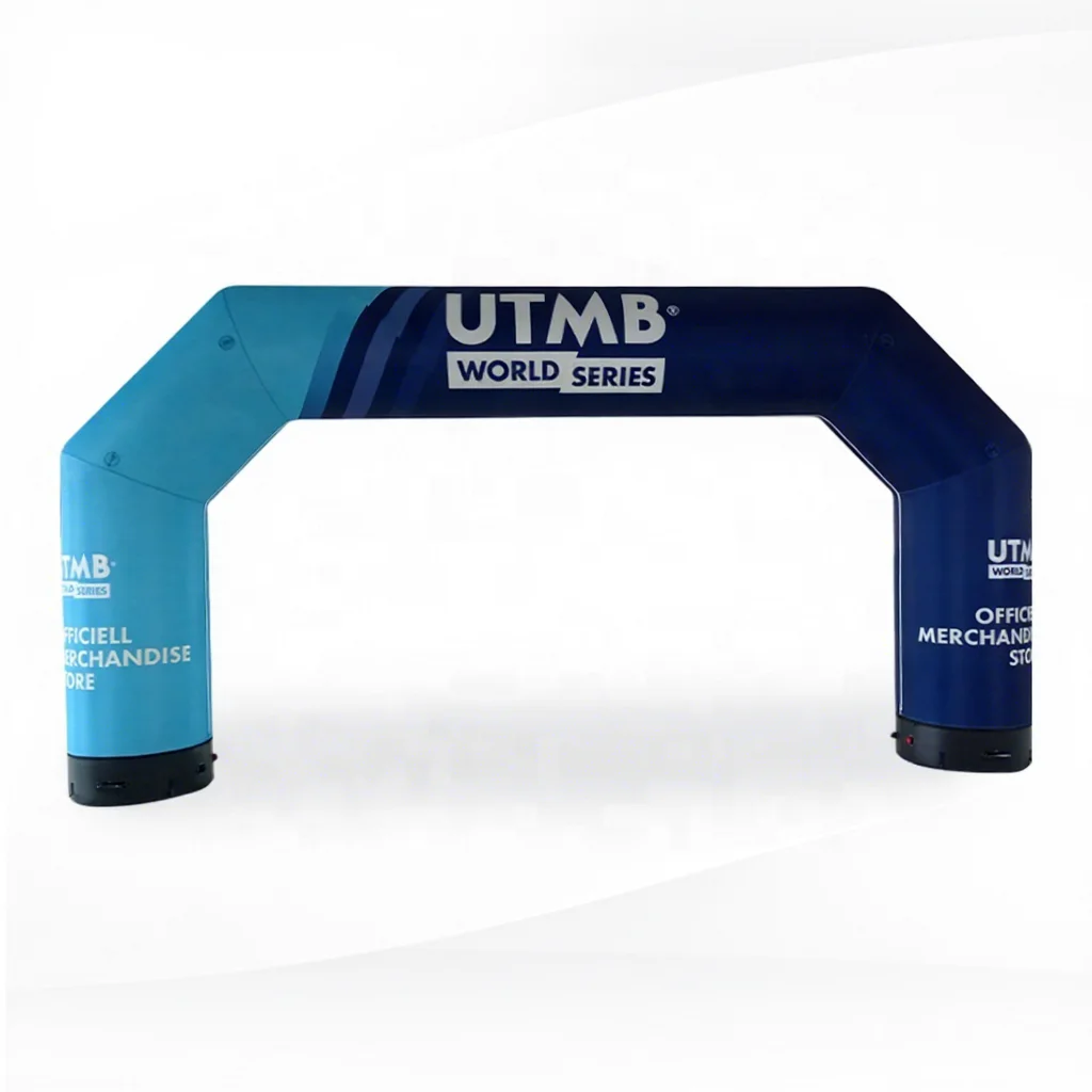 Customized Race Sport Balloon Inflatable Arch Advertising Air Start Finish Line Event Inflatable Arch For Promotion Exhibition