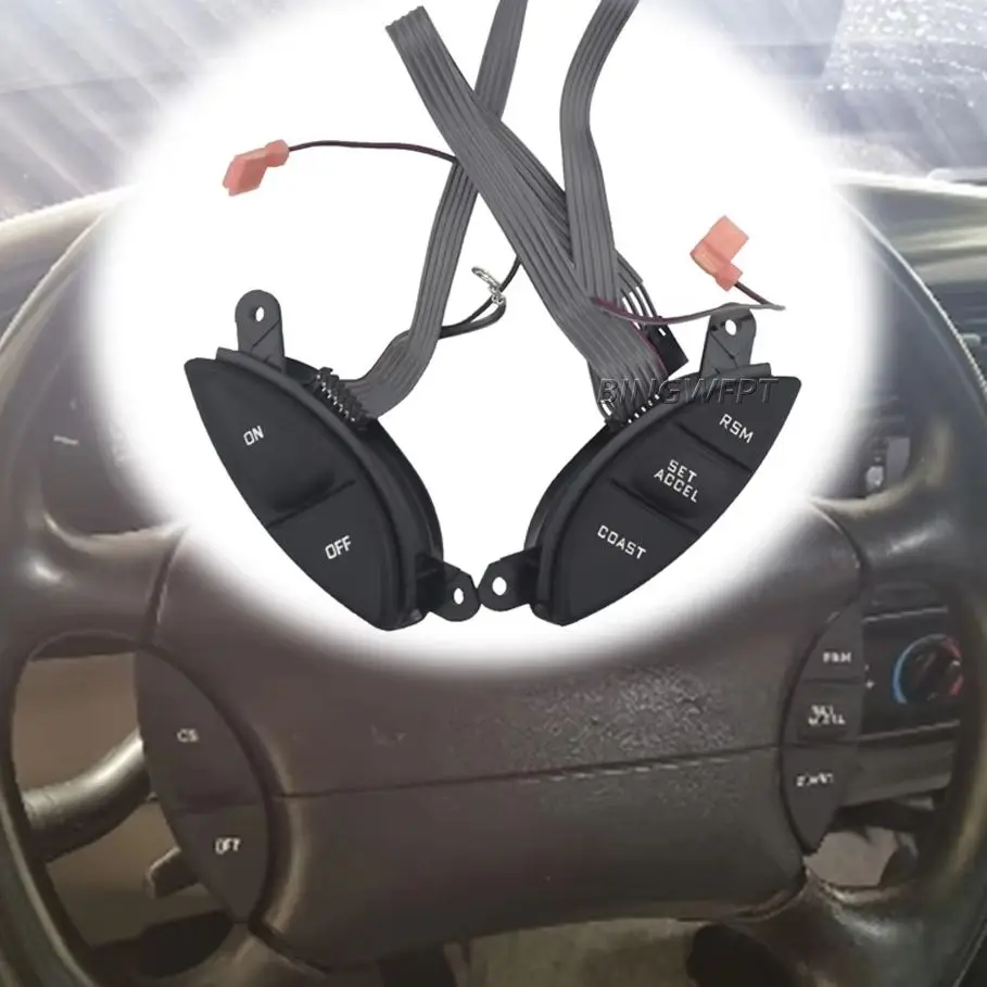 High Quality Steering Wheel Cruise Control Switch Button Kit, F87Z9C888BB For Ford Explorer 1998-2002 Car accessories
