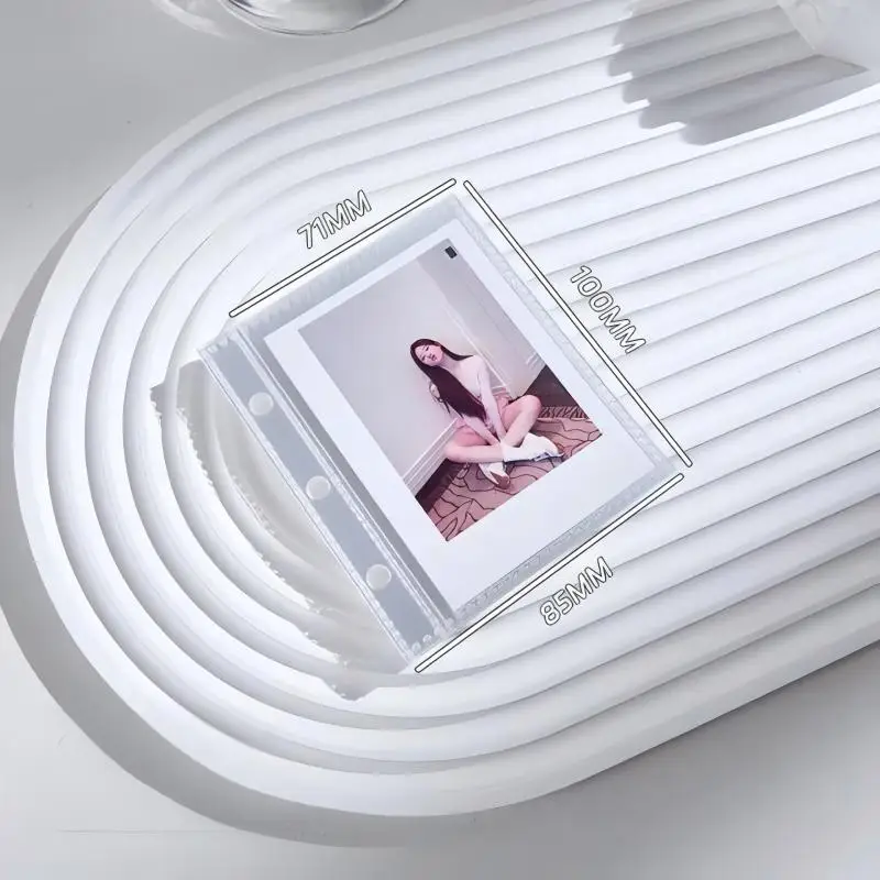 Cute Plush Palace Grid Cloth Small Card Book, Can Store 20Pcs Photos Under 3 Inches,The Best Gift For Friends