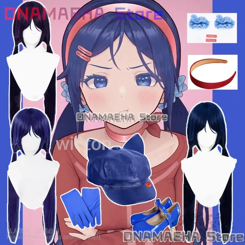 Anime Miside Cosplay Horror Galgame Mita Costume Мита 3 Styles Wigs Headwear Props Shoes Accessories For Halloween Customized