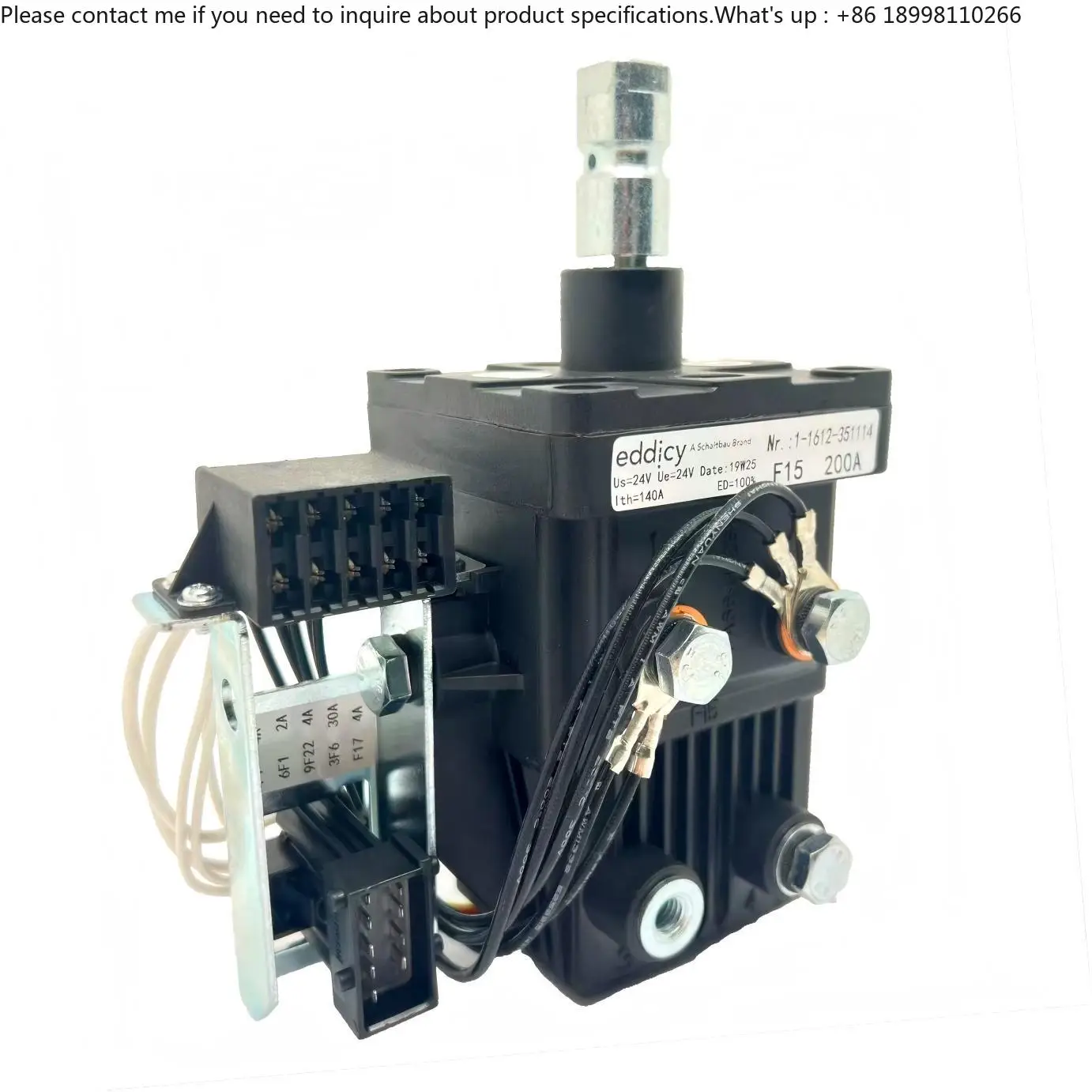 Jungheinrich 51358048 Stop Switch Contactor for Jungheinrich EFG ETV Series Electric Forklift With Alternative 51368526 51316837