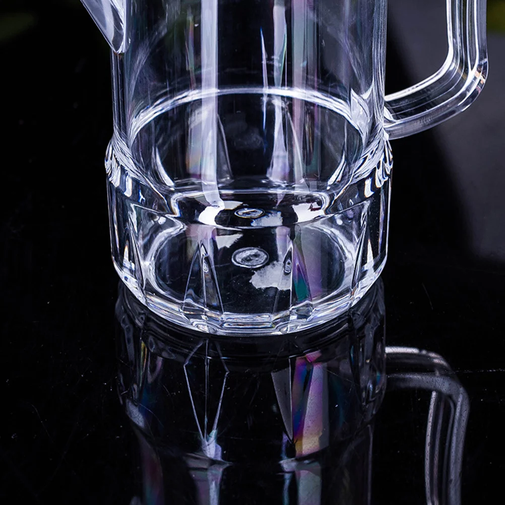 

450Ml Red Lid Pot Plastic Acrylic Oil Dispenser For Kitchen Olive Oil Vinegar Soy Sauce Container Bpa Free Pourer Kitchen Bar