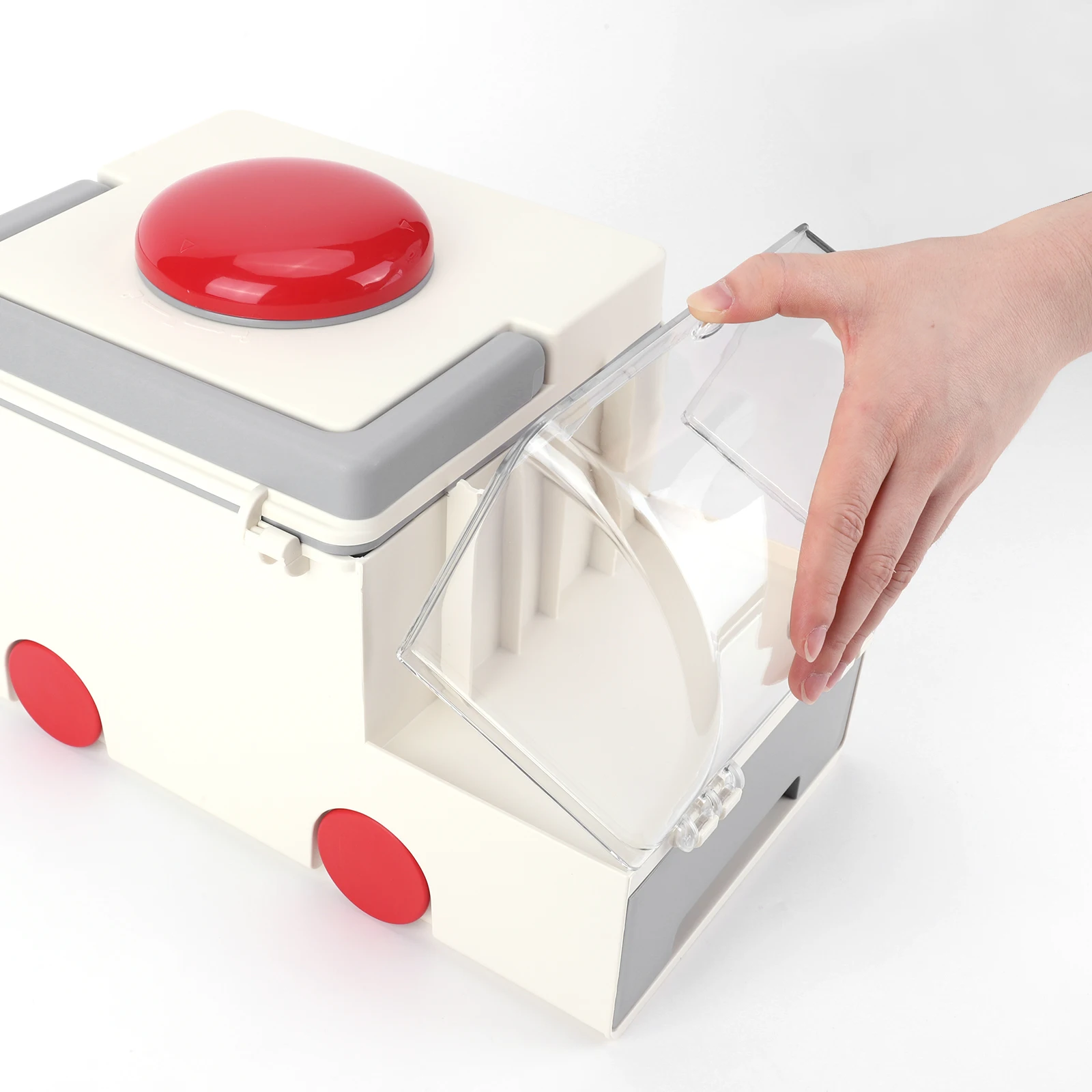 صندوق دواء منزلي على شكل سيارة، مجموعة أدوات إسعافات أولية بلاستيكية ذات سعة كبيرة، حقيبة تخزين لتصنيف الدواء لديكور الغرفة #6