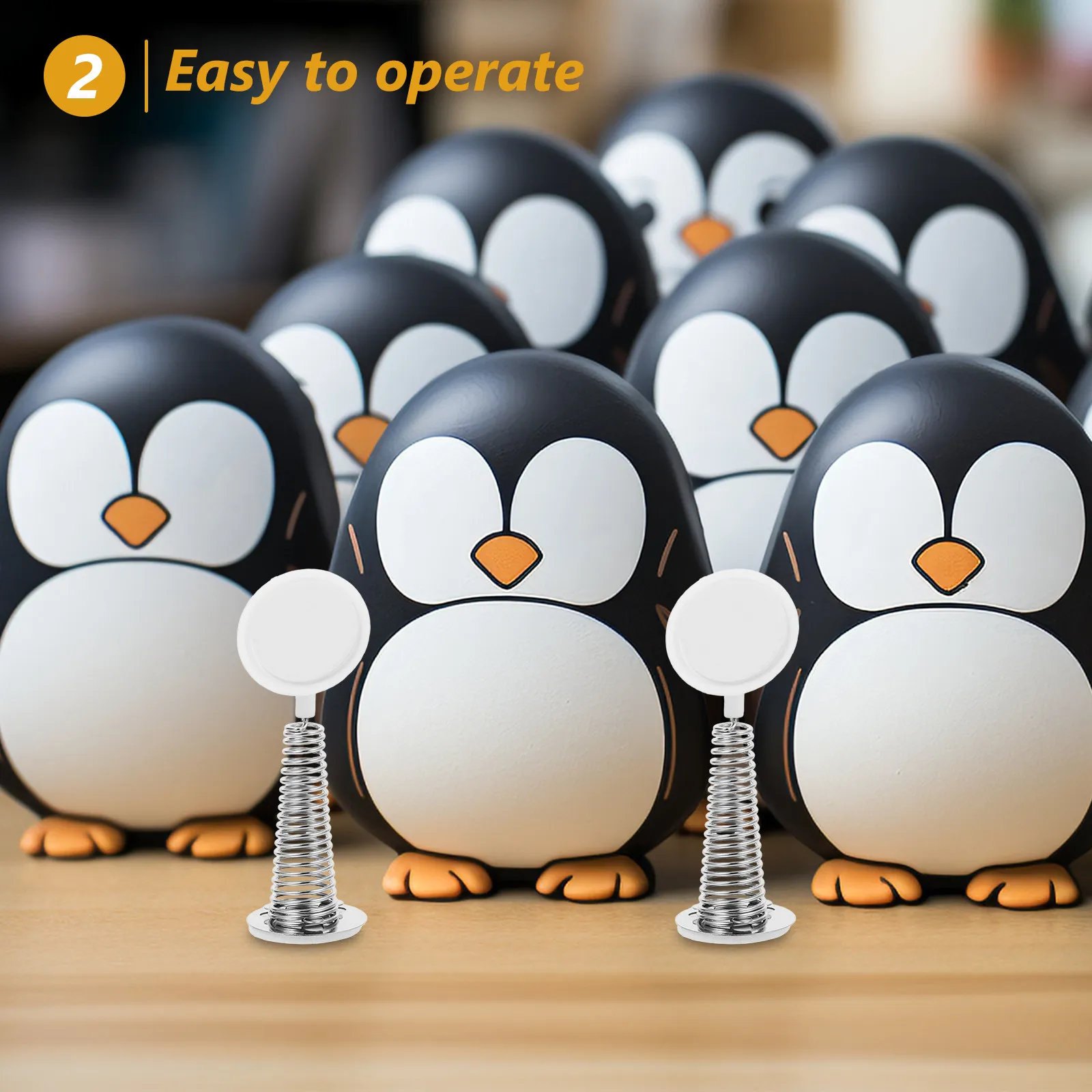 

5Pcs Spring Base for Ornament Crafting Shaking Head Dashboard Dancing Decor Spring Expandable Contractible Compact Metal Base