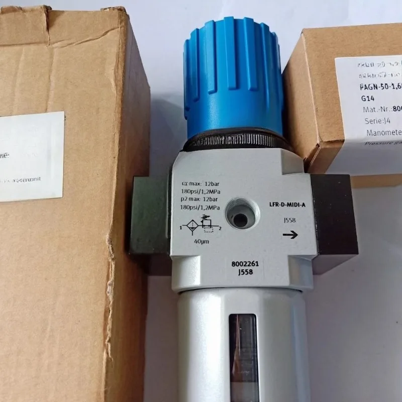 

Parts for FESTO Festo LFR-1/4-D-MIDI-MPA Pressure Reducing Valve 8002372