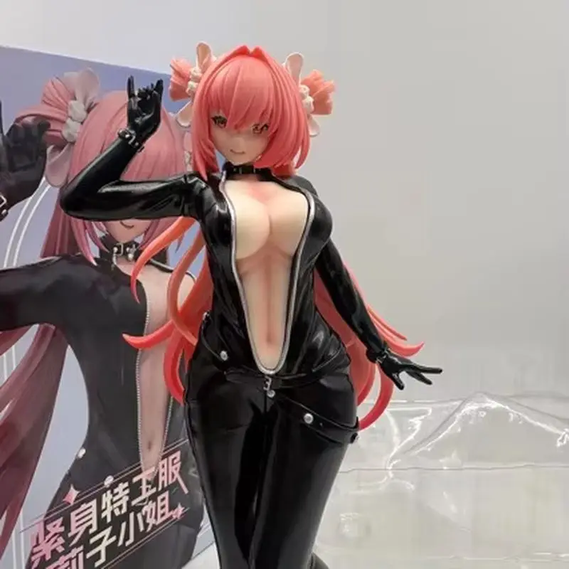 

Оригинальная аниме-фигурка Yunyi Yun: Лизи в обтягивающем костюме агента, с мягкой на ощупь покраской, для декора рабочего стола, для коллекционеров аниме и фанатов.