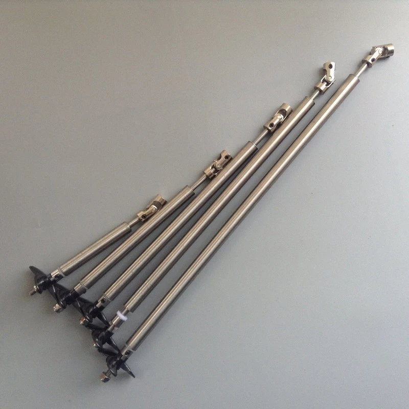 Ship model professional accessories/4mm ship model shafting assembly/stainless steel transmission shaft/transmission shaft set