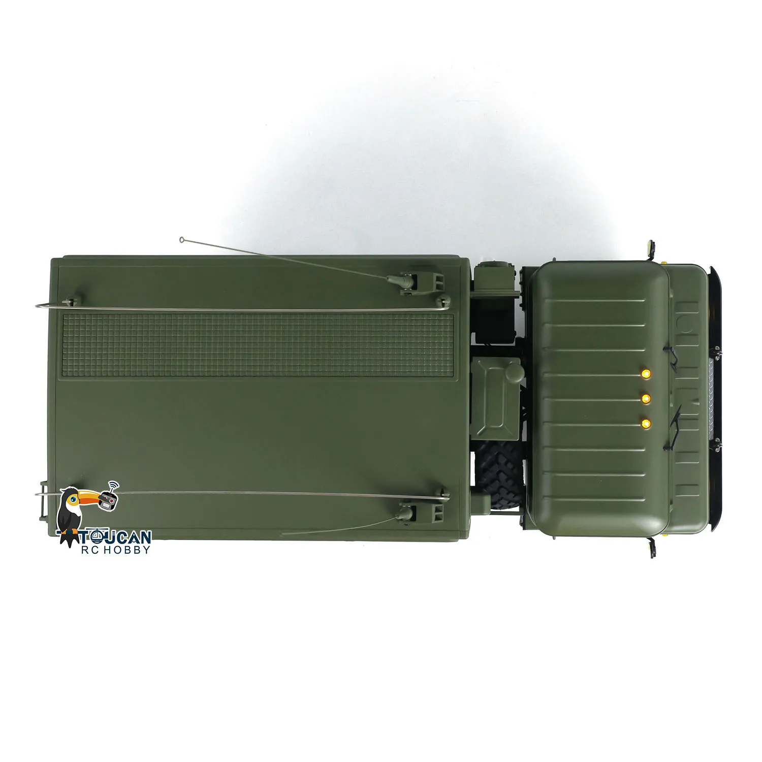 Sonderangebot 1/10 CROSS RC GC4M RTR Militär Befehl Lkw mit Licht Sound Rauch RC Fahrzeug für Fortgeschrittene Spieler THZH1986-SMT8