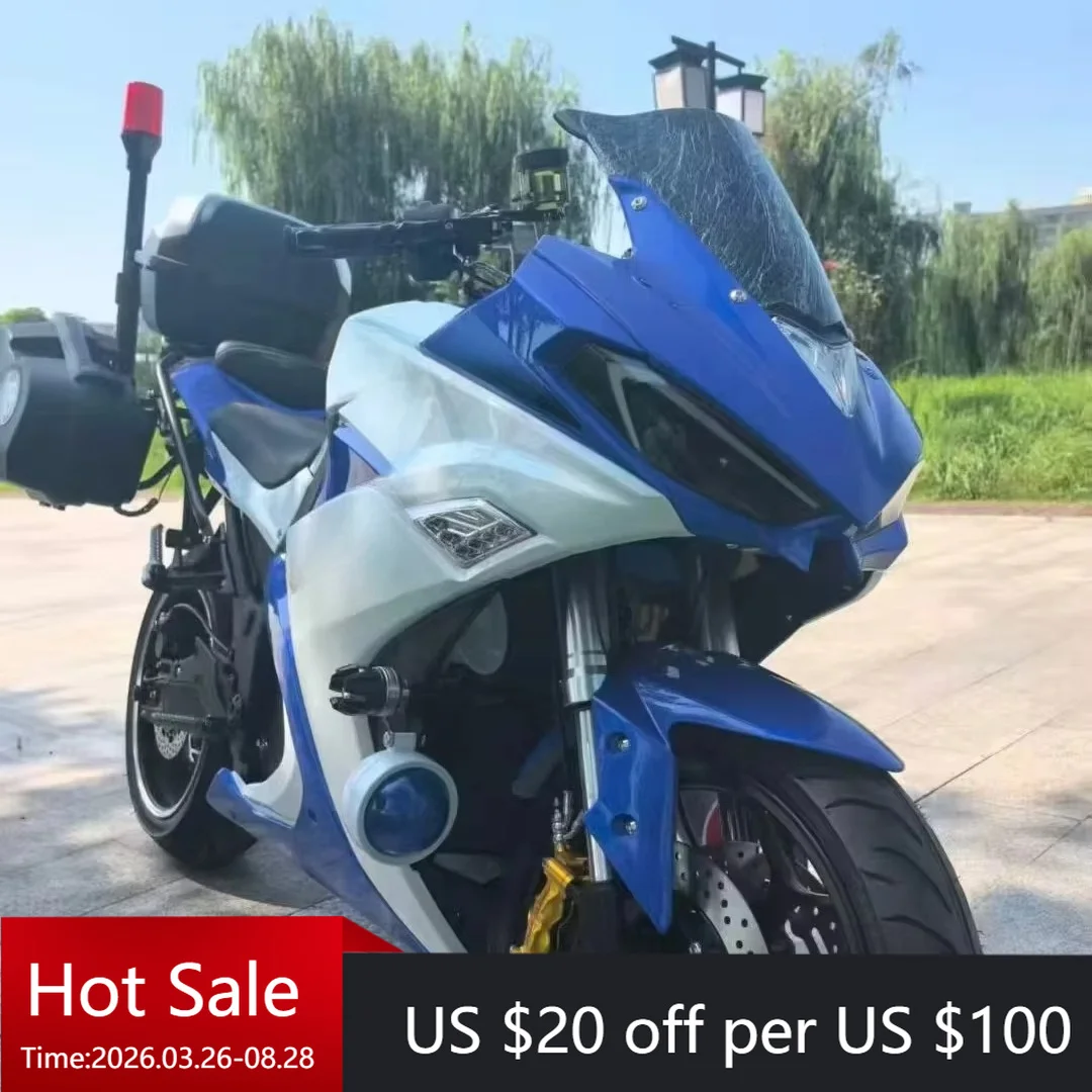 Tc New Sports Streetcar Popular Racing Electric Motorcycle Adult Cool Fashion 72V 3000W 50-60 km/h