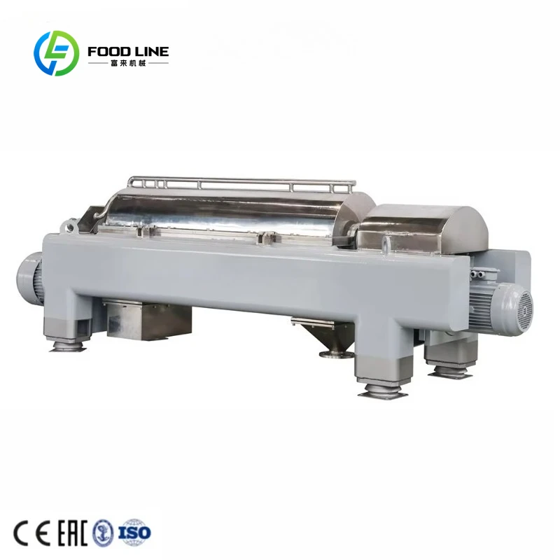 Customized Industrial Olive Oil Decanter Centrifuge 2000L/H | Cooking Oil Factory Equipment | Continuous Olive Pomace Separation