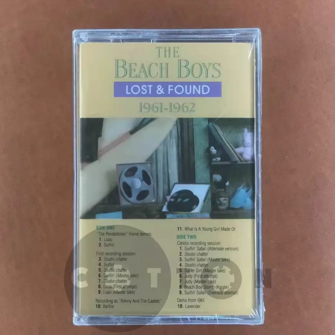 

Rock The Beach Boys Mike Love Music Tape Lost & Found Album Luau Cassettes Cosplay Walkman Recorder Soundtracks Box Collection