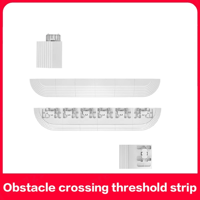 Universal Sweeper Threshold Bars Step Ramp Climbing Mat Spare Parts Robot Vacuum Sweeper Accessories Kit-A51M