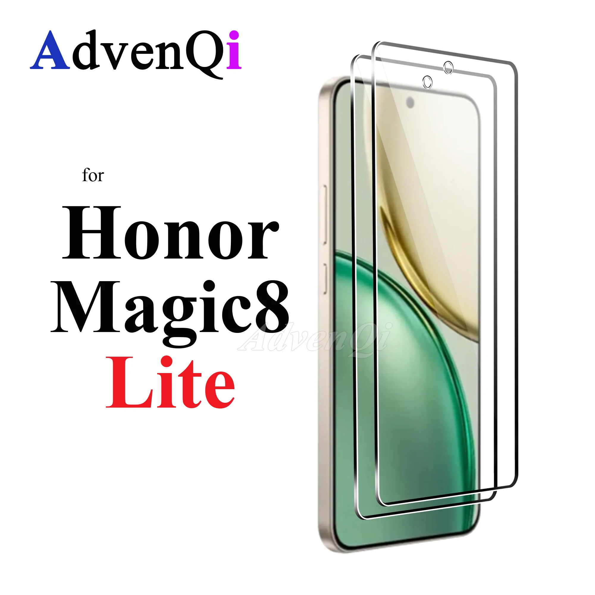 Screen Protector For Honor Magic8 Lite 6.79 inch Tempered Glass HD 9H Transparent Clear Anti Scratch Case Friendly