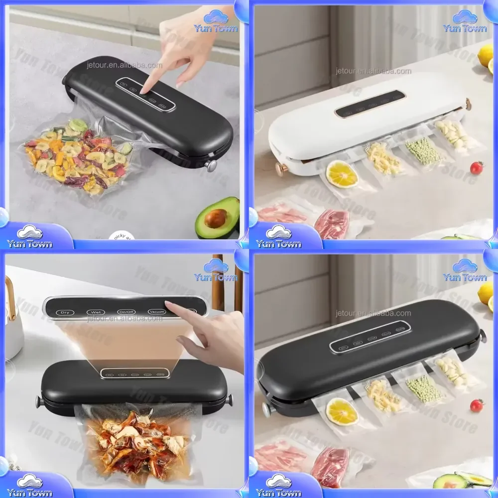 Vacuum Sealer for Food Storage with Plastic Fittings for Household Garage Use Vacuum Packaging Machine Vacuum Sealer Machine