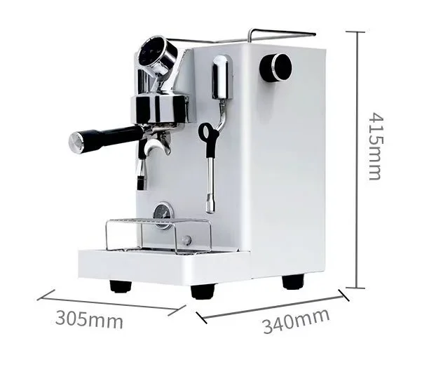 

Adjustable Brew Time Household Grade Semi Automatic Espresso Machine Heat Exchange Boiler