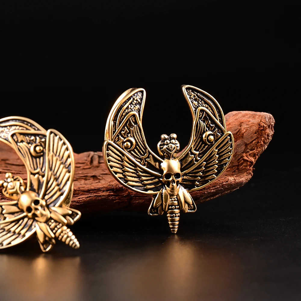 Doearko 2PCS Moth Saddle Plugs Ear Gauges Tunnels 316 Stainless Steel Earrings Plugs Piercing For Ears Expander Body Jewelry image 4