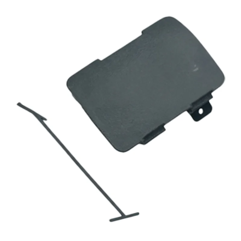 Cover Spacer assembly, in front of the purple balance bar rubber sleeve Bumper cover, cover towing hook, only on the right side