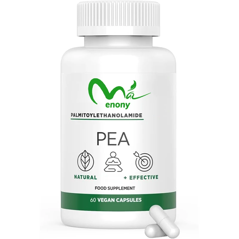 Palmitoyl Ethanolamide Pea Supplement 600mg, Advanced Natural Support, Promotes Joint Comfort, 60 Capsules
