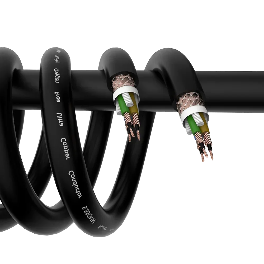 

High Purity Oxygen Free Ultra Copper Conductor Power Cable Viborg HiFi Audio VP1008 Multi Conductor 5.5SQMM for DIY