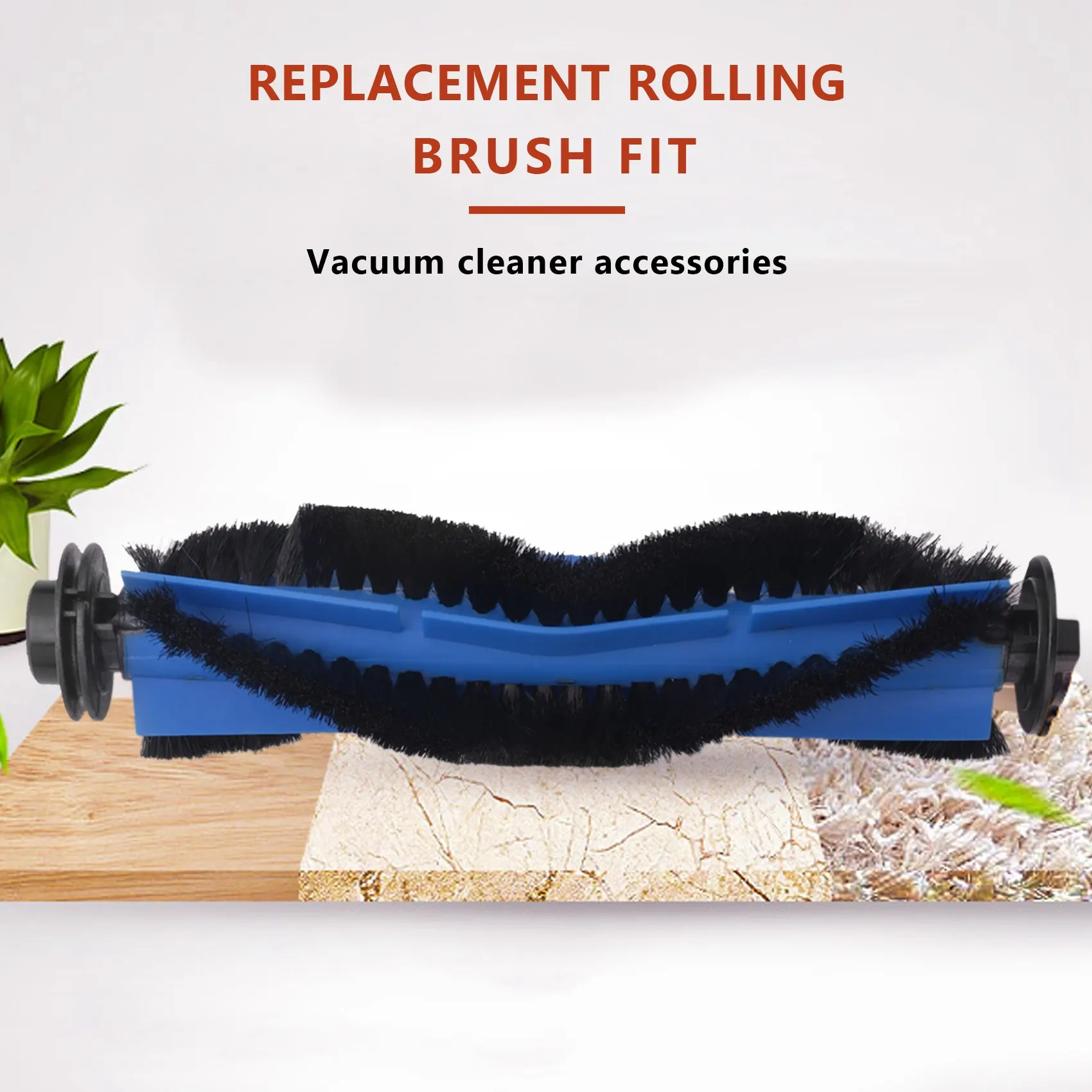 Brush Filters Side Brushes Accessories Compatible For Robovac Replacement Kit 11S, Includes 4 Rolling Brush.