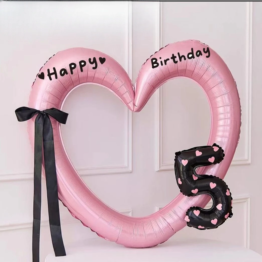 Aushöhlen Liebe Herz Ballon Geburtstag Party Dekoration Nette Liebe Ballons Baby Dusche Hochzeit Party Geschenke Party Ballon Ornament – Detail 11