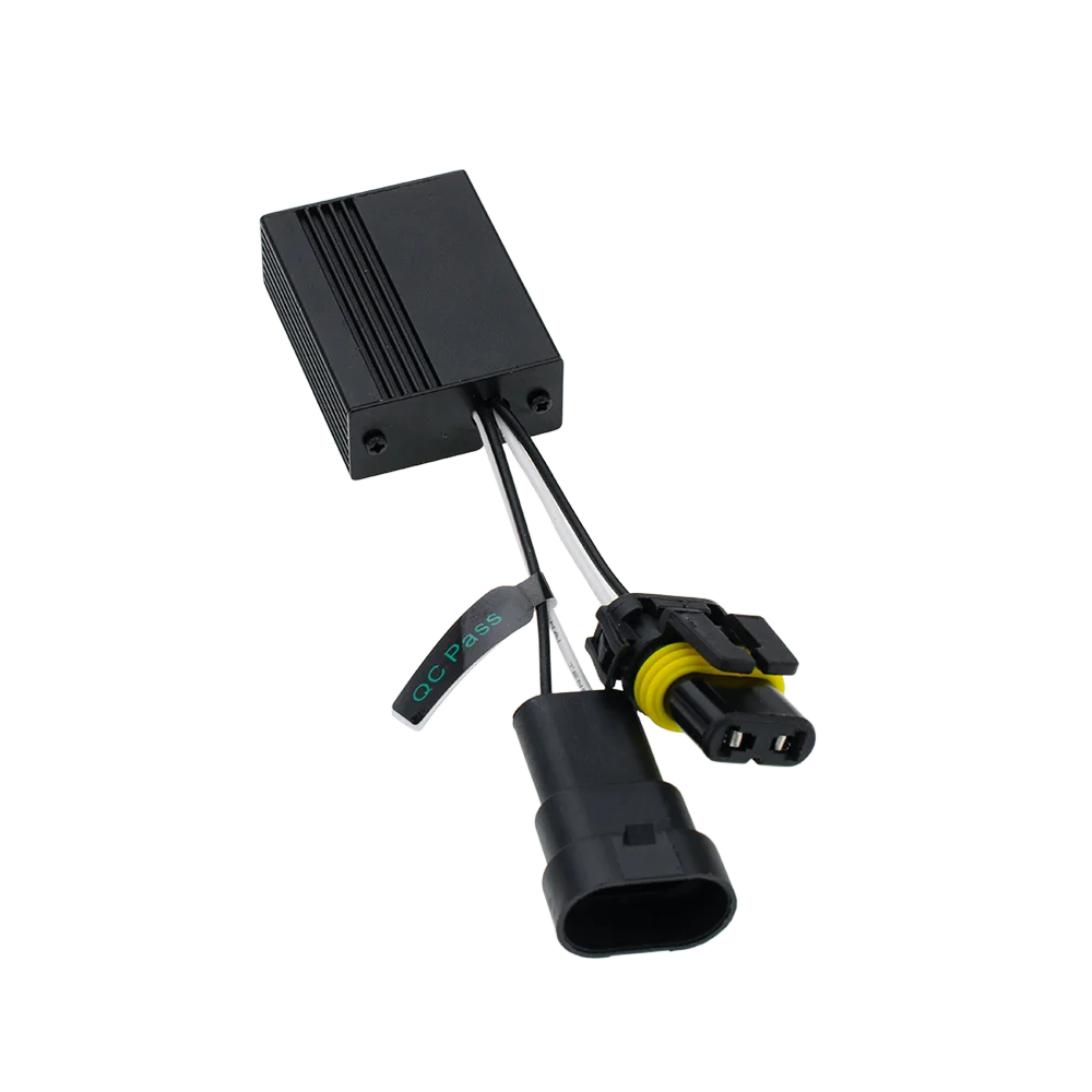 Lámpara antiniebla para faros delanteros de coche, cancelador de advertencia, decodificador, lámparas Led, resistencia de carga capacitiva, 2 piezas, 9005, 9006, 9012, HB3, HB4, HIR2, H10, H12