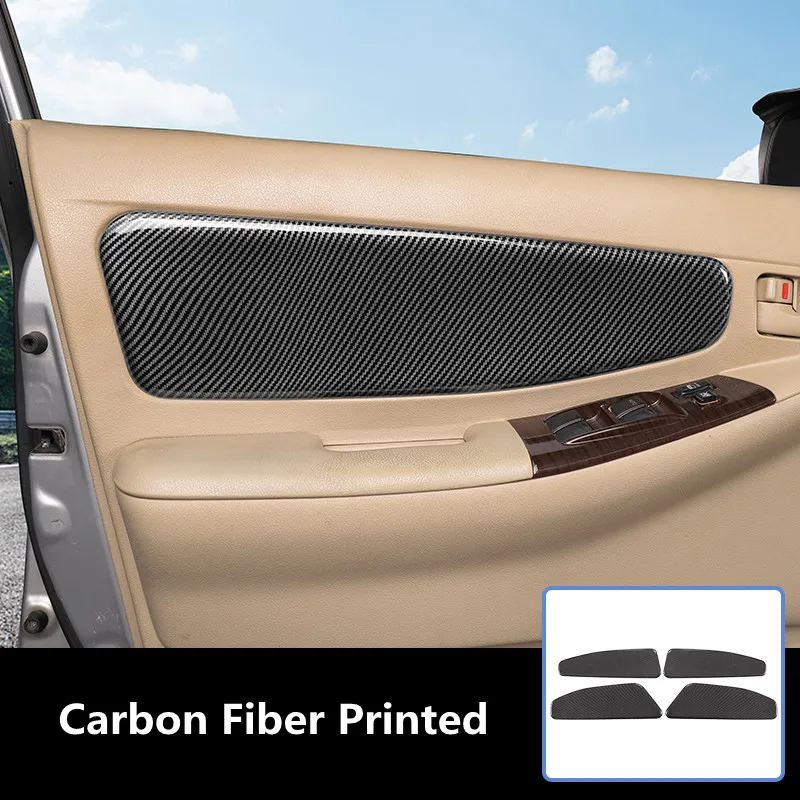 

4pcs Carbon Fiber Printed Car Interior Door Panel Sticker Cover for TOYOTA COROLLA 2007 2008 2009 2010 2011 2012 2013 2014