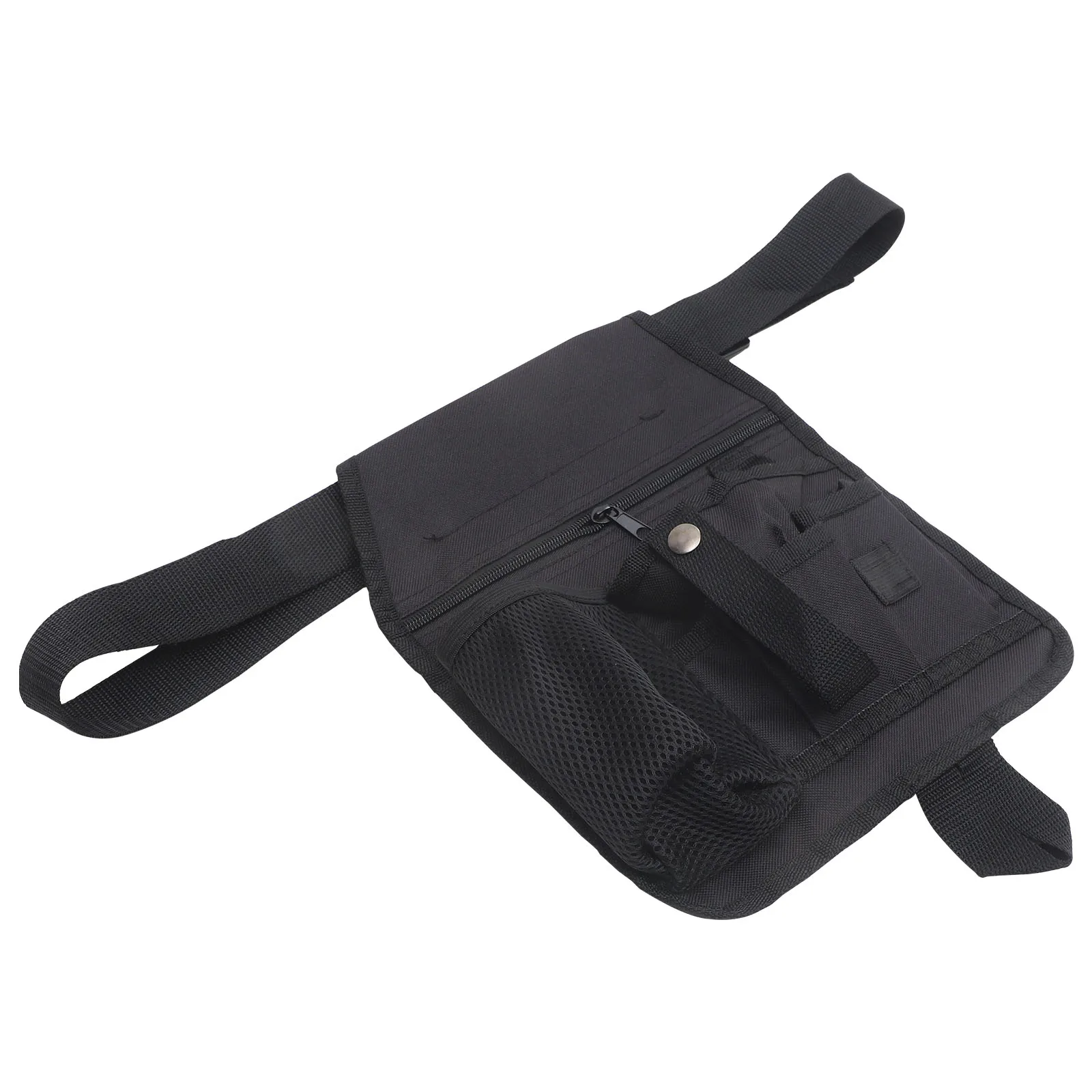 

Tool Bag for Electricians Professional Heavy Duty Tool Pouch Multiple Pockets Compact Lightweight Portable Black Adjustable
