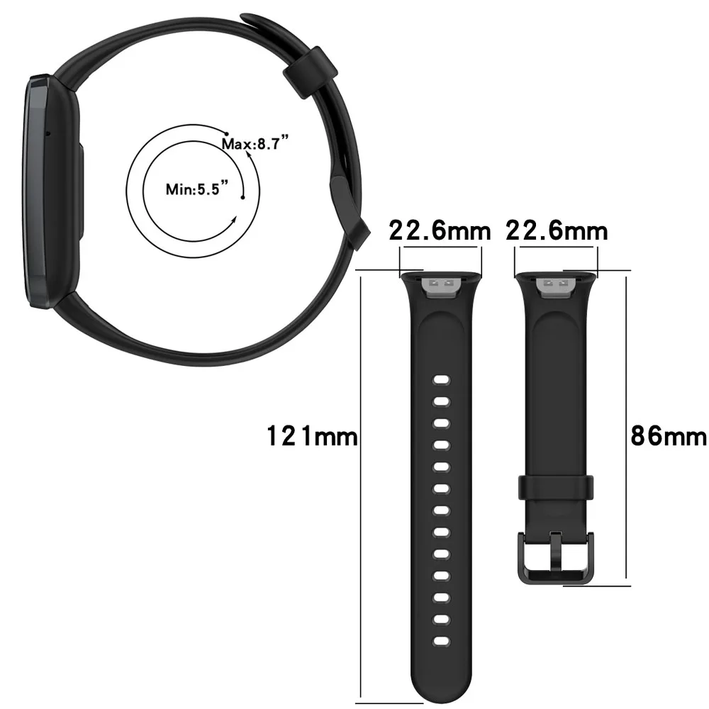 Ремешок из ТПУ Для Xiaomi Mi Band 7 Pro, браслет для смарт-часов Miband 7 Pro Miband7 Pro, аксессуары для наручных часов