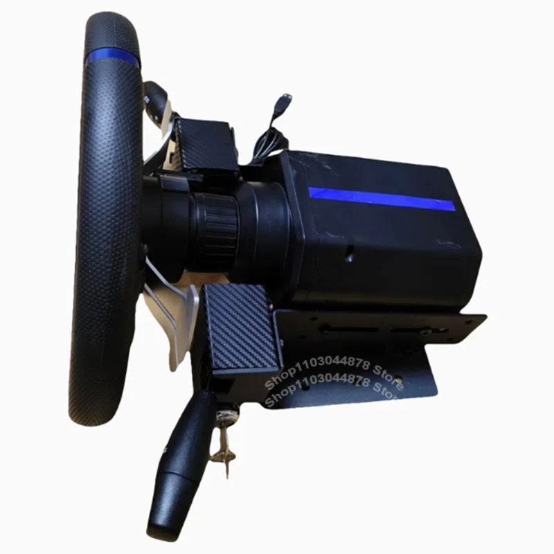 سباق محاكاة عجلة القيادة مفتاح بدء بدوره إشارة ممسحة محول ل PXN V10 V99 ل ETS2 #5