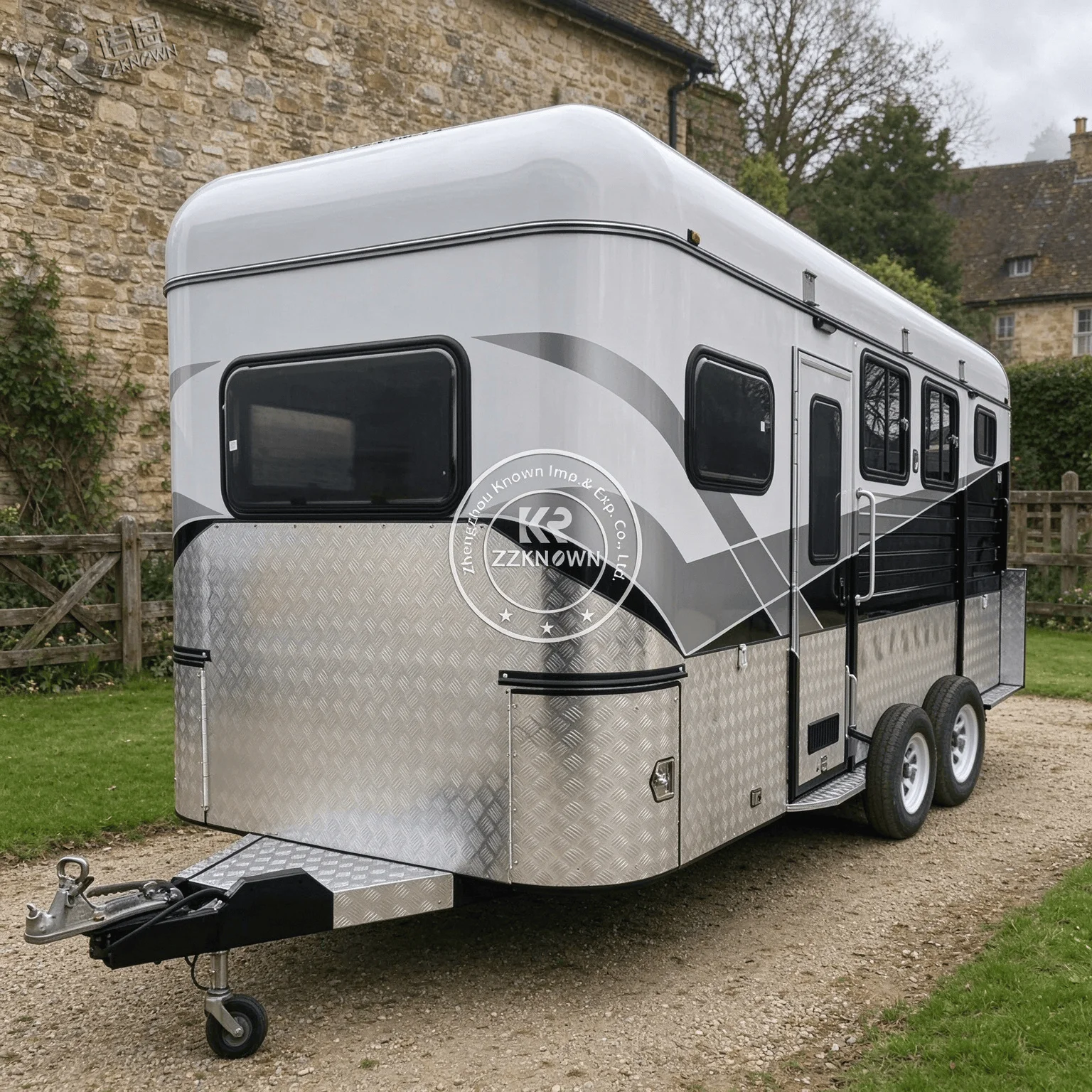 Horse Training Horse Trailer For Stable Operations Horse Transport Trailer For Daily Equine Travel
