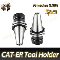 Portaherramientas CAT40 ER16 ER20 ER25 ER32 ER40, Portaherramientas CNC CAT ER, Mandril de Pinza para Centro de Fresado CNC, Mango de Varilla de Sujeción