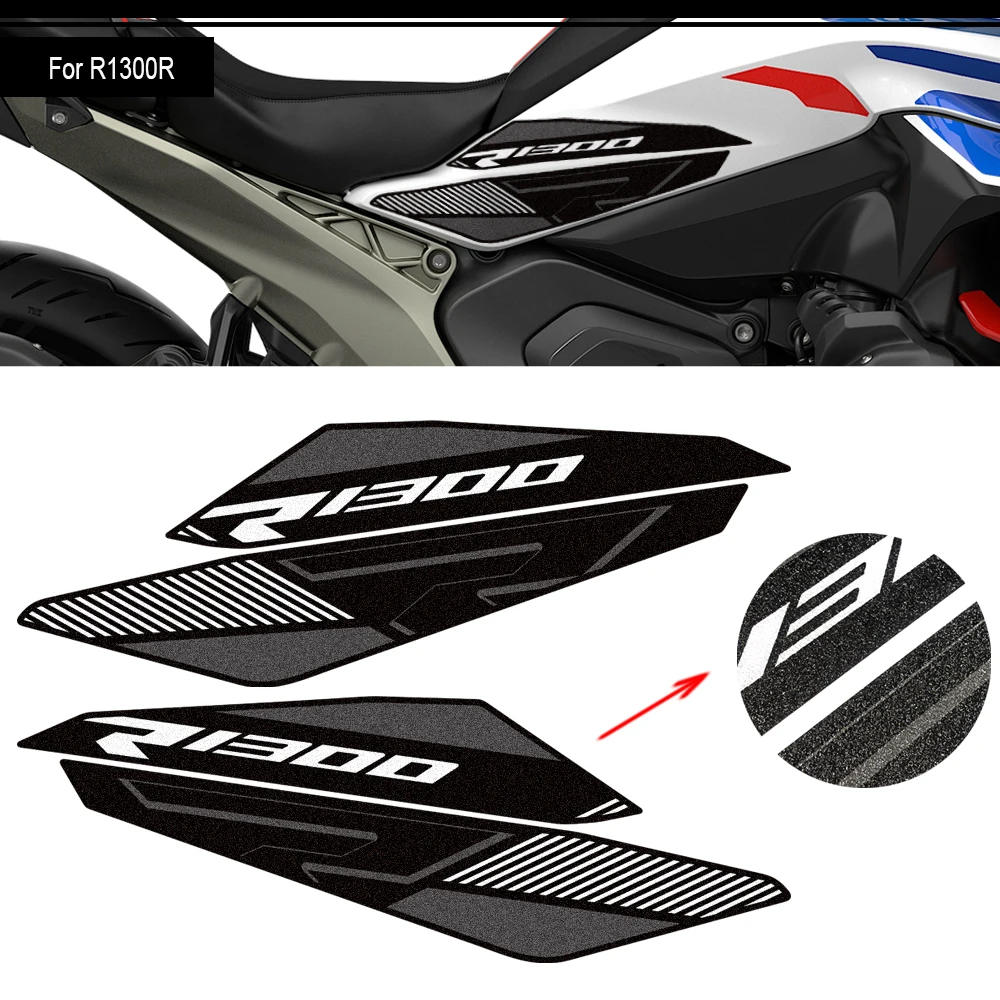 For R1300R R 1300 R Motorcycle Accessories Tank Pad TankPad Cap Grips Gas Fuel Knee Stickers Decals Protector R1300 2025 2026